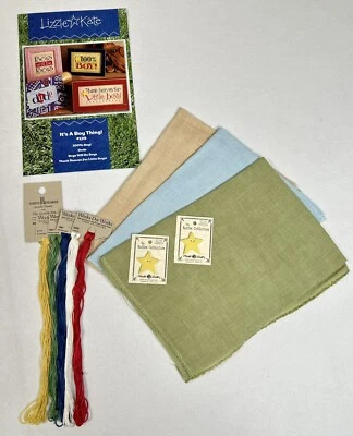 Lizzie Kate It’s a BOY Thing Modelo 139 Sampler Punto de Cruz Kit ENVÍO GRATUITO Foto 1 de 4