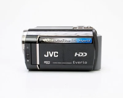 Videocámara de definición estándar JVC EVERIO GZ-MG340BU (negra) unidad Gard de 30 GB Foto 1 de 4