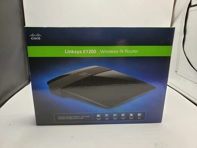 Linksys E1200 300 Mbps 4-Port 10/100 Wireless N Router - Image 1 of 2