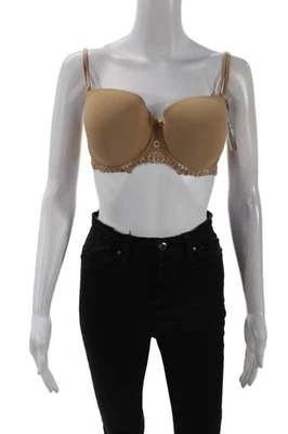 Sujetador push up ahuecado delantero con lazo texturizado Simone Perele para mujer talla 36E Foto 1 de 4