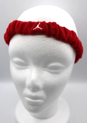 Nike Jordan Terry Diadema Ajustada Gimnasio Rojo/Blanco Foto 1 de 4
