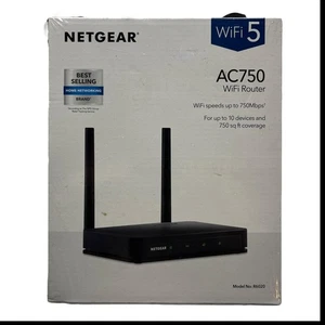 Netgear AC750 WiFi Router R6020 Dual Band Wireless Up to 10 Devices Coverage New - Picture 1 of 7