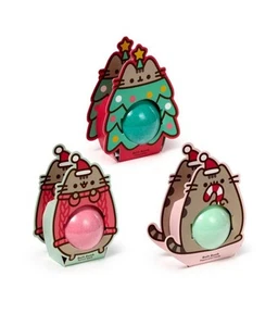 Weihnachten Pusheen the Cat Katze Badebombe in Geschenkbox 3er Set - Bild 1 von 4