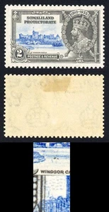 Cometa Somalilandia SG87k 2d Silver Jubilee y tronco vertical M/M Cat 150 libras - Imagen 1 de 1