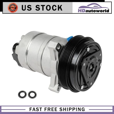 A/C Compressor W/Clutch for Buick Regal LeSabre for Chevrolet Lumina 1994-95 - Image 1 of 4