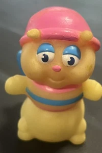 Playskool Glo Bug Worm Friends Hasbro Glow Butterfly Finger Puppet Vintage 80s - Picture 1 of 6