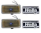 Hella 550 Series 55W 12V H3 Fog Lamp Kit - Amber #5700681