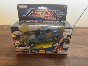 Action City REALTOY TOW TRUCK F.D RESCUE NEW In Original Packaging - Picture 1 of 6