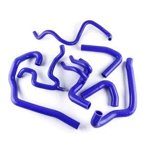 For Citroen Saxo / Peugeot 106 GTI 1.6L 16V VTS 7PCS Blue Silicone Water Hose - Picture 1 of 11