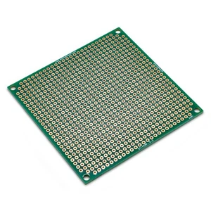 Premium Double Sided 3" x 3" PCB Proto Perf Board, ENIG Perfboard, ST-PERF-3-3 - Picture 1 of 4