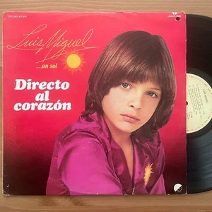 LUIS MIGUEL Un Sol Directo Al Corazón LP 1982 ORIGINAL MEXICO strong VG+ vinyl - Picture 1 of 2