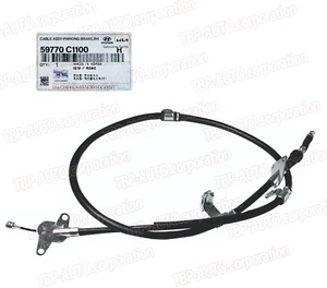 GENUINE OEM ® CABLE PARKING BRAKE RIGHT For 2015-2019 Hyundai Sonata 59770C1100 - Picture 1 of 1