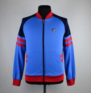 Fila Vintage Olympics Retro long sleeve Full Zip Men Size S - Picture 1 of 11