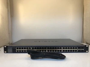 NETGEAR ProSafe GS748TR Smart 48-Port Gigabit Smart Switch *TESTED* - Picture 1 of 10