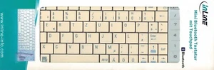 Bluetooth Tastatur mit Touchpad Inline - Bild 1 von 2