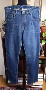 Lucky Brand Billy Stright Jeans Women's 20 Blue Denim Mid Rise Stretch - Picture 1 of 7