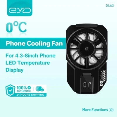 EYD DLA3 Mobile Phone Radiator Semiconductor Cooling Mobile Phone Fan T. Display - Image 1 of 4