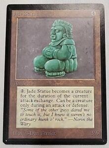 MTG Magic - Jade Statue - Beta edition LP