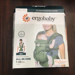 Ergobaby Omni 360 All-in-One Baby Carrier - Khaki Green - Picture 1 of 6