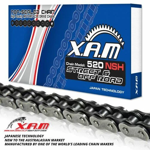 XAM Chain for Suzuki DR200SE Trojan 2004-2021 >520 STD — 第 1/1 张图片