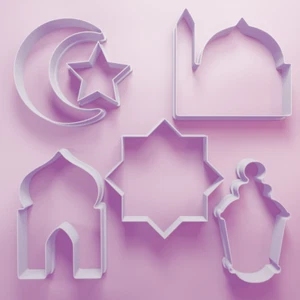 Ramadan Cortador Galletas Paquete - Eid - Árabe - Musulmán - Picture 1 of 7