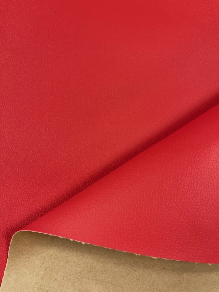 45+ Colors Self-Adhesive Vinyl Fabric Faux Leather 56" Wide Continuous By Yard - Image 1 of 4