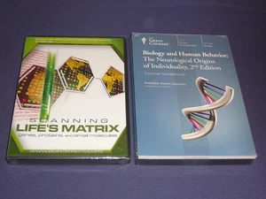 Teaching Co Great Courses DVDs : BIOLOGY and HUMAN BEHAVIOR new + BONUS - Foto 1 di 2