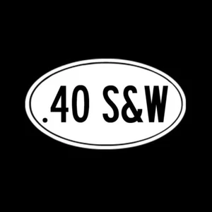 .40 S&W AMMO OVAL 2nd Amendment Molon Labe Gun Rights Vinyl Decal - Bild 1 von 2
