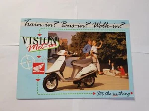 HONDA VISION MET-IN Motorcycle Sales Brochure SEPT 1988 #A02-00045/40M/9.88 - Picture 1 of 3