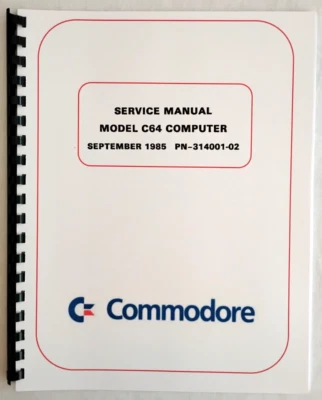 Commodore 64 Service Manual C64 - USA Seller - Image 1 of 3