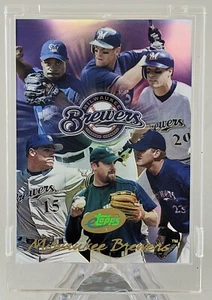 2004 eTopps #126 Milwaukee Brewers /2500 - In Hand - Uncirculated Refractor - Picture 1 of 2