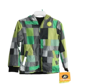 NEW w/ tags Athletech Boy's Reversible Jacket in Green/Black, Size S (6/7) - Picture 1 of 7