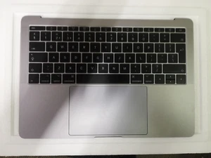 Apple MacBook Pro 13" A1708 2017 Palmrest Keyboard touchpad Base space Grey VGC - Picture 1 of 3