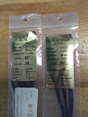 Dacron string for compound teardrop multiple sizes - Image 1 of 3