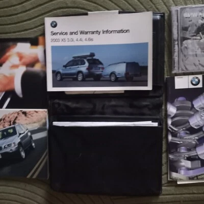 2003 BMW X5 3.0i, 4.4i, 4.6is Owners Manual - Изображение 1 из 4