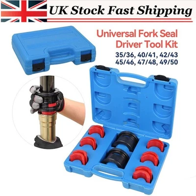 Fork Seal Driver Tool Kit 35-50mm Set For Motorcycle Bike Universal Install Tool - Image 1 of 4