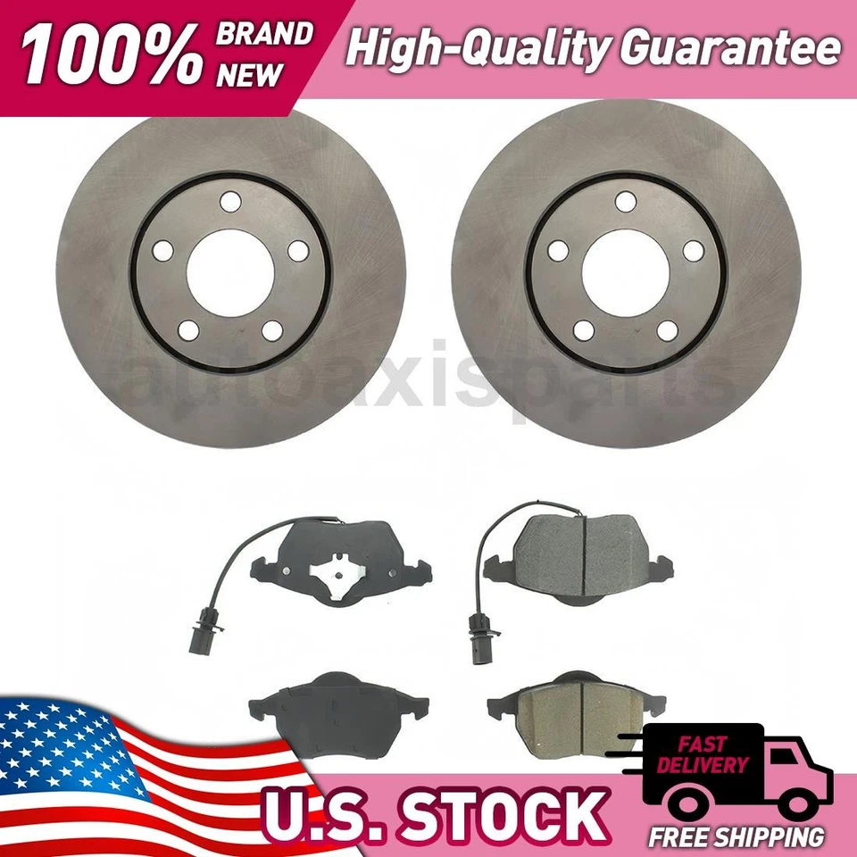 Kit de actualización de freno de disco de piezas delanteras centradas para Audi A4 1999-2001 Foto 1 de 1