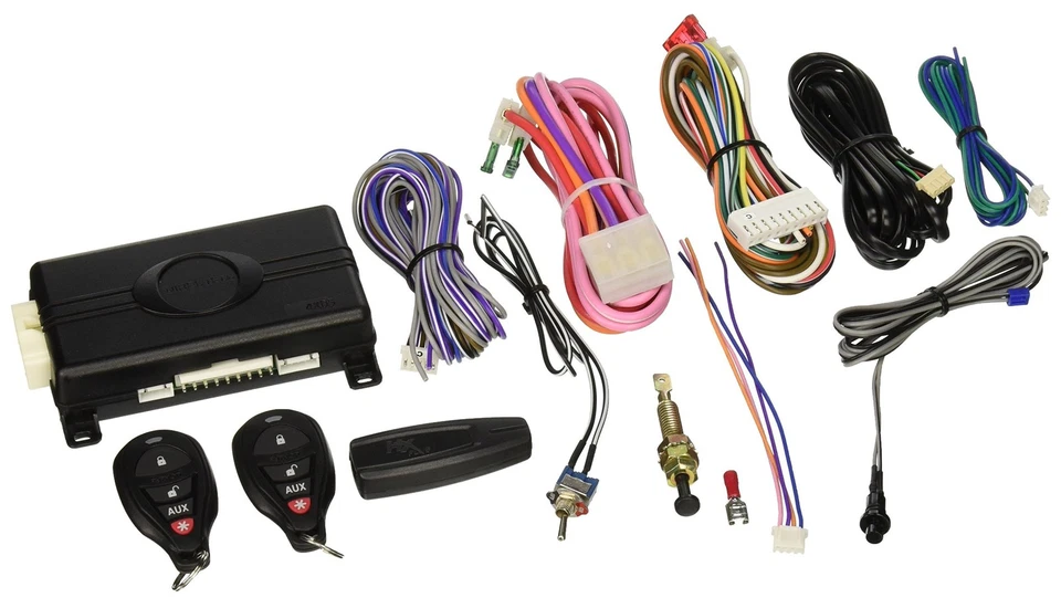 4105P 1-Way Remote Start Car System - Keyless Entry, Engine Ignition Starter - Image 1 of 1