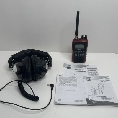 Radio Shack NASCAR PRO-84 Made by Uniden - 200 Channel Racing Scanner & Headset - Image 1 of 4