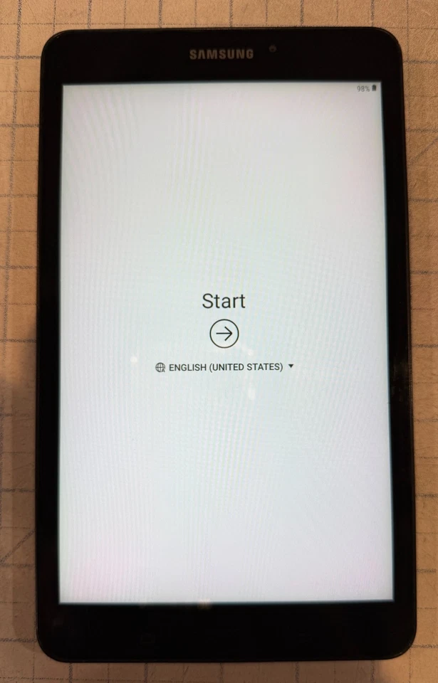 Samsung Galaxy A 8.0 (2017) - 32GB - Black - as-is for salvage/parts/disassembly - Image 1 of 4