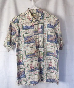 LG Reyn Spooner Mele Kalikimaka Shirt Mens Christmas Hawaiian 2007 Holiday  - Picture 1 of 24