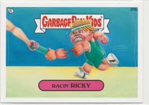 Garbage Pail Kids Racin' Ricky 20b 2012 Brand New Series 1 GPK 2172