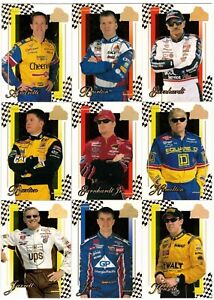 2001 Press Pass Premium Racing Gold Parallel You Pick the Card, Finish Your Set