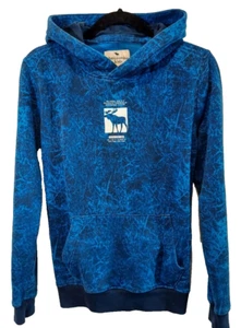 LIMITED EDITION Abercrombie Kids Hoodie pull over logo on front/arms size 15/16 - Picture 1 of 5