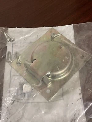 National N226-894 N203-752 Flush Ring Pulls Zinc Plated Steel 3 By 3-1/2 Inch - Image 1 of 4