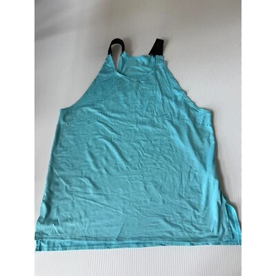 Camiseta sin mangas deportiva Cascade atlética sin mangas transpirable ropa deportiva grande Foto 1 de 4