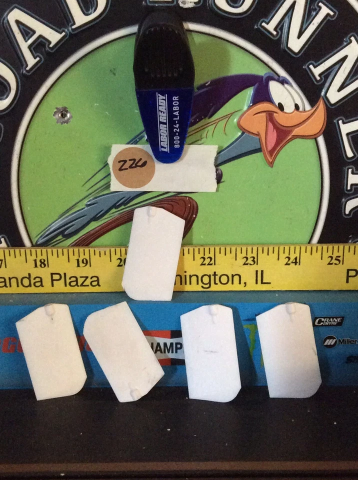 E-Flite Blade 400 Flybar Paddle Set White H1428 EFLH1428