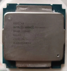 Matched Pair Intel Xeon E5-4660 V3 2.1GHz (2.9GHz Turbo) 35MB SR22P LGA2011 CPU - Afbeelding 1 van 1