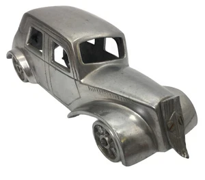 Vintage Aluminum Hand Made Crafted Collectible classic car 12” Home office It/27 - Picture 1 of 11