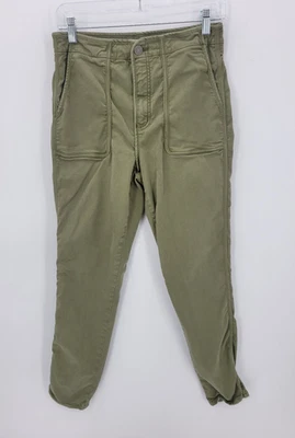 Pantalones Joie para mujer 29 verde oliva utilitarios cónicos elásticos informales boho militares Foto 1 de 4